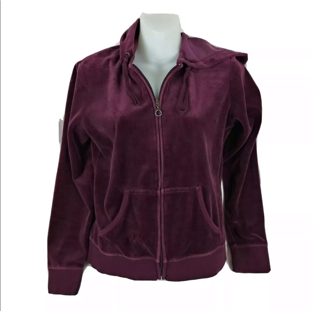 New York & co track jacket velvet S - Picture 1 of 9